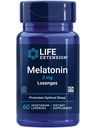 Life Extensie Melatonina, 3 mg, Optimal Sleep Support, Healthy circadian Rhythms, Cellular Defense, Gluten-Free, Non-GMO, Vegetarian, 60 de lozenges masticabile