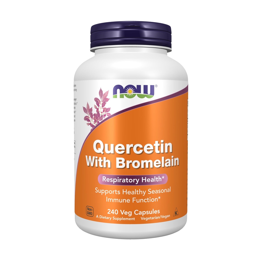 ACUM alimente Suplimente, Quercetin cu Bromelain, Sistemul imunitar echilibrat *, 240 Veg Capsule