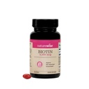 NatureWise Extra Force Biotin 5000 mcg Softgels - Biotina pentru cresterea parului Femei si barbati + Skin & Nails Support - Non-GMO, Statele Unite ale Americii fabricate - 150 Softgels[150-Day Support]