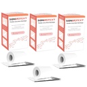 Unna Boot Zinc Bandaj de compresie flexibil Mentinere mediu de vindecare umed Dressing medical Wrap Tigam EMS Prim ajutor consumabile 4 Inches X 30 Foot Roll
