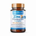 Zinc7: 7-in-1 Complex de zinc 50mg - Absorbție maximă pentru apărare imunitară, somn adânc și energie de toate zilele 