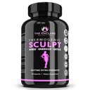 Termogen Fat Burner, Appetite Suppressant, Suplimentul de pierdere in greutate pentru femei si barbati, Metabolism, Energie, Focus, Brain, Pastile de cafea cu crom, extract de ceai verde, L Theanină, Sculpt 60 capsule