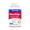 Enzymedica, MucoStop, Natural Enzyme Supliment, Relieves Congestie sezonieră sau ocazională, Suportă respirația ușoară, 48 Conte