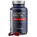 100% ulei organic pur Krill 1000mg, 60-zi, Omega 3 Supliment, cea mai mare concentraţie 56% Fosfolipide, Wild Caught, Sustainable Antarctica Omega 3, Astaxantină, Inimă, Fără ulei de peşte