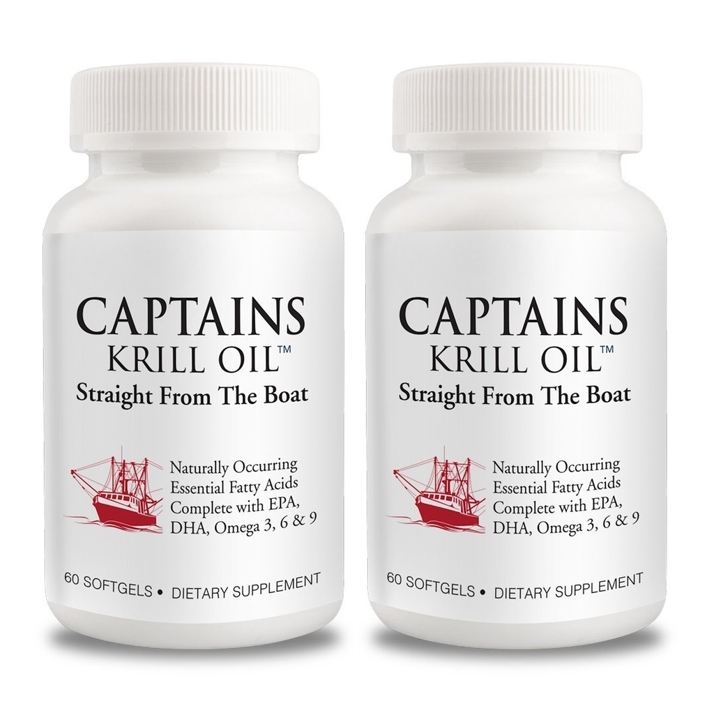 Căpitani Pure Antarctic Krill Oil Softgels 