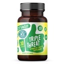 FlavCity Vitamina D3, K2 & Zinc - Triple Threat Supplement - suport imun zilnic sau sezonier - Vitamina D cu K2 pentru absorbție îmbunătățită - Promovarea oaselor sănătoase și a pielii (30 capsule)