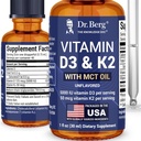 Dr. Berg Putere maxima Vitamina D3 K2 Picături lichide cu ulei MCT 