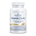 Nordic Naturals Professional Grad Vitamina D3+K2 Supliment, Orange Flavor - 60 Soft Gels - 4000 UI Vitamina D3 & 180 mcg K2 Promoveaza Balance de calciu si functie imuna - Non-GMO - 30 Servings