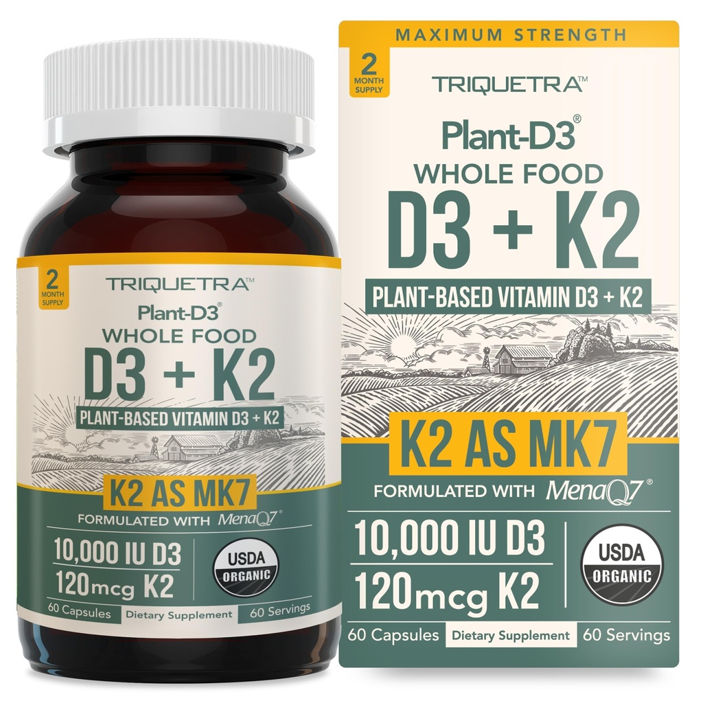 Organic Plant D3 + K2 