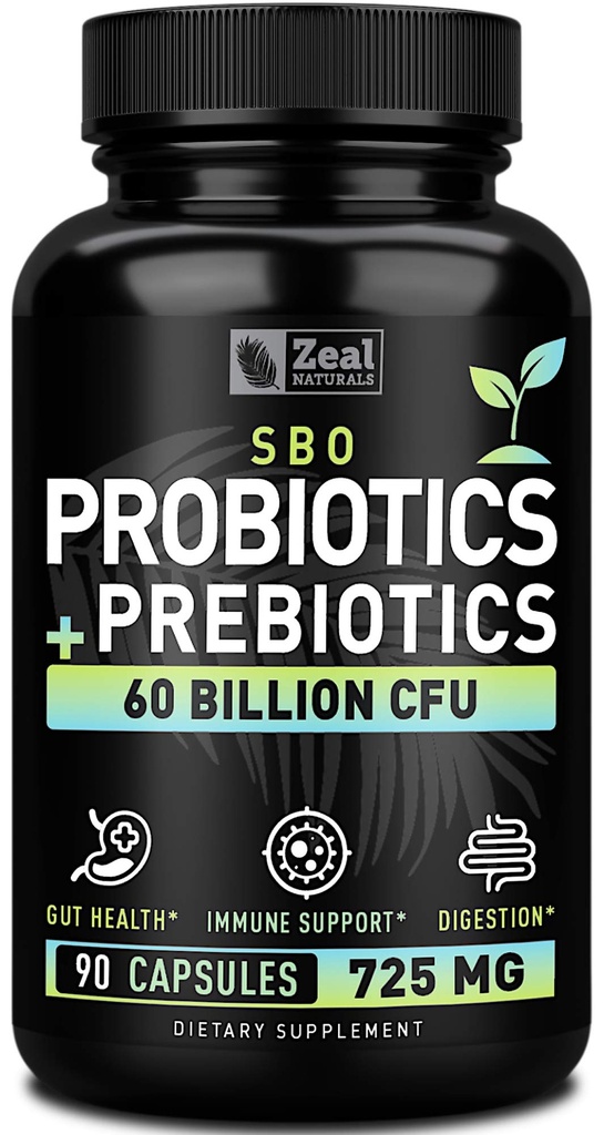 Probiotice și prebiotice + Probiotice SBO (60 miliarde 