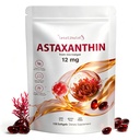 Astaxanthin 12mg, 150 Softgels - 5 Luna de aprovizionare, Astaxanthin Suplimente Sursate de Microalge proaspete, Non-GMO, Gluten gratuit, Ușor de înghițit