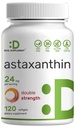 DEAL Suplement Astaxanthin 24 mg Per Servire (12mg per capac), 120 Softgels 