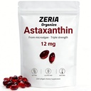Astaxanthin 12mg, Suplimente Natural Astaxanthin Algae, 120 Softgels 4-Month Supply