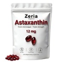 Astaxantină 12mg, Suplimente Ataxantină naturală Algae,120 Softgels (1 sac)