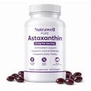 IRMI Nutrawell Astaxanthin 12 mg Softgels, Premium Natural Astaxanthin 