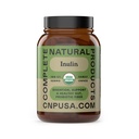 Produse naturale complete Inulina capsule organice - 520 mg 100 pastile, Organic Ierusalim Artichoke Inulin Capsule