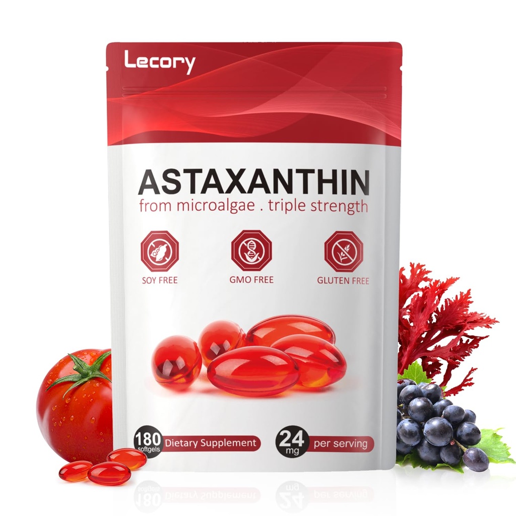 Astaxanthin 24mg, 180 Softgels 