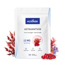 Astaxanthin 12mg Suplimente, 120 Softgel, Max Putere Astaxanthin Antioxidant Suplimente Forma Microalge proaspete, 4 Luna de aprovizionare, Suporturi ochi, Piele, comun, Creier, Inima si Sistemul imunitar Sănătate, 1 sac
