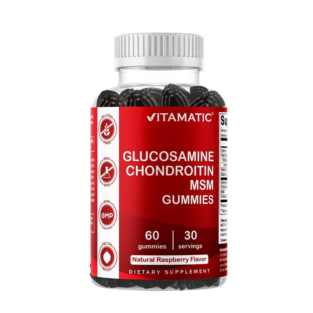 Gumă de mestecat cu glucosamină cu MSM și vitamina E 