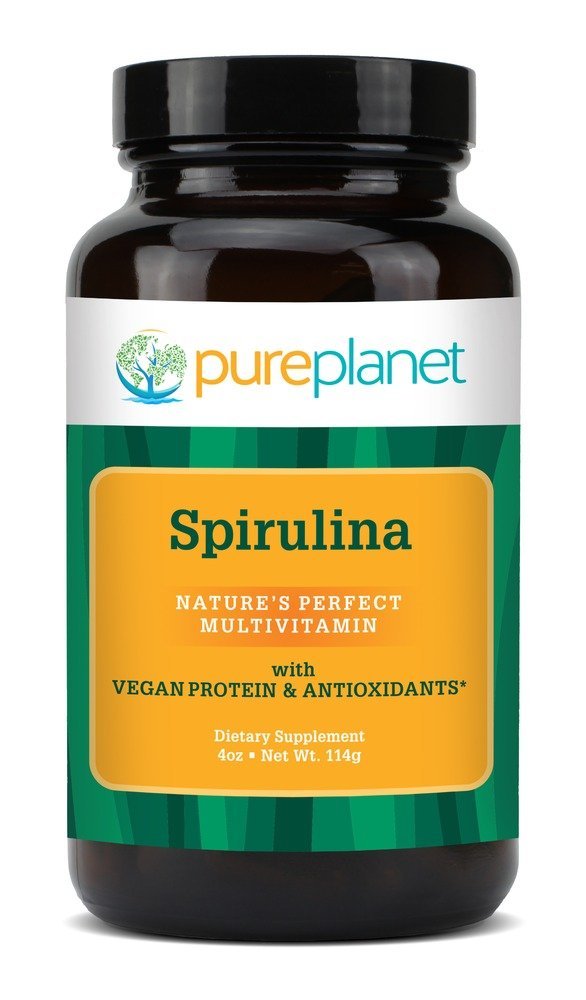 Planeta pură Premium Spirulina pulbere - 4 oz
