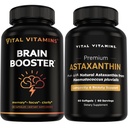 Vital Vitamine Brain Booster 30 ct + Astaxantină 60 ct