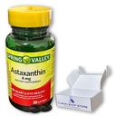 Astaxanthin 4 mg- 30 Softgels (pachet de 1), cutie de Fusion Shop