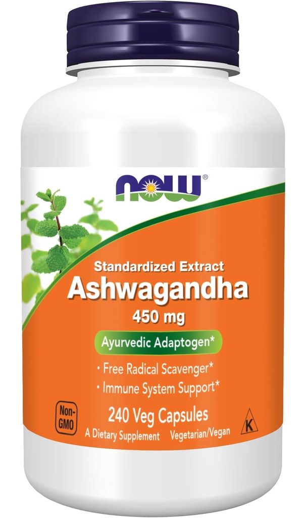 ACUM alimente Ashwagandha Extract 450 mg Vegan, Kosher, non-GMO - 240 Veg capsule,