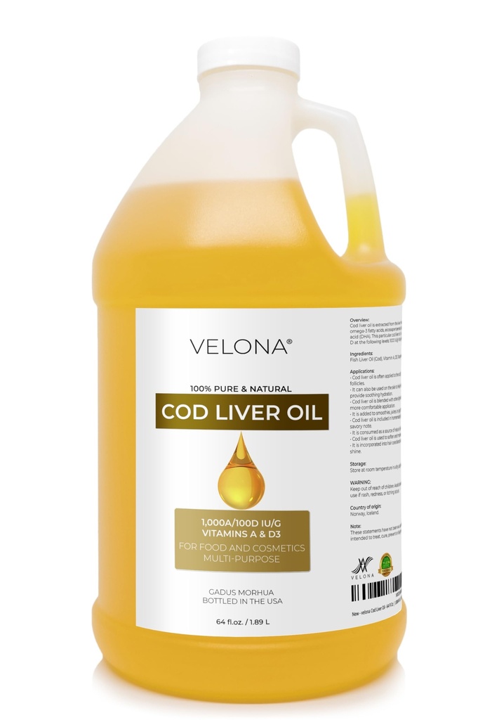 vinola Cod Ulei de ficat - 64 Fl Oz 
