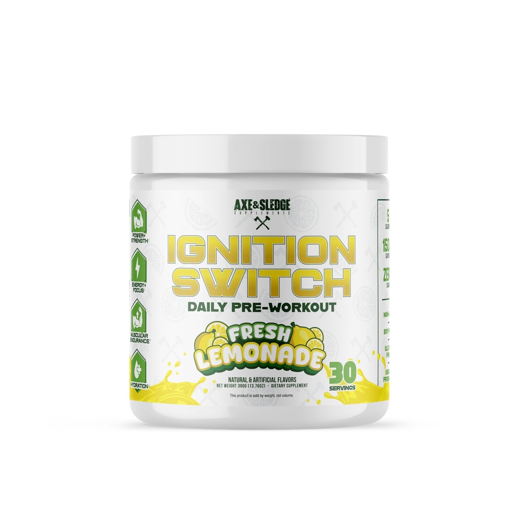 Axe & Sledge Ignition Switch preworkout 