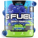 G Pudră de zahăr Chug Energetic Drink Powder, Pre Workout Cafeină Mix pentru Gaming, Zahăr Free Focus Amino, Vitamină + Antioxidanți, 10.44oz (Sour Blue Raspberry, 40 Servings)