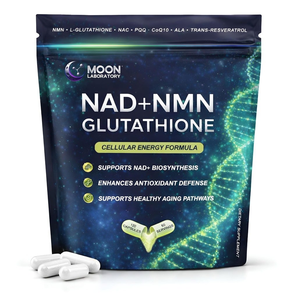 NMN + L-Glutatione Supplement  Umpleți ambalajul