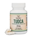TUDCA Bile Sare Supliment de suport pentru ficat, 500mg Serviri, Ficat și Gallbladder Curățați Supliment (60 capsule, 250mg) Acid bile autentic TUDCA cu puternic gust de bitter de lemn dublu