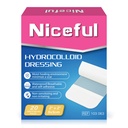 20 Count Bandaje de hidrocoloid 2" x 2", Bandaje mici de gel hidrocoloid pentru răni, Bandaj de vindecare a rănilor