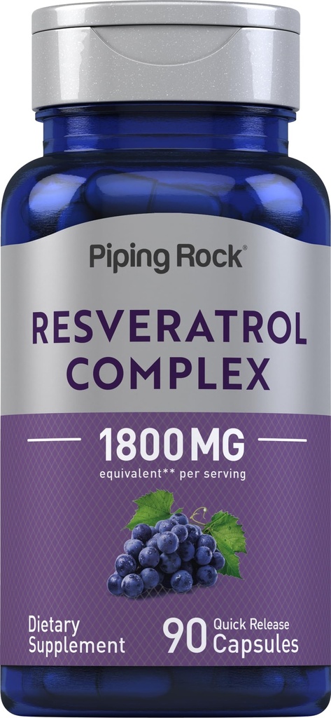 Piping Rock Resveratrol Complex 