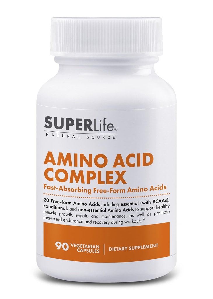 Aminoacid Complex - Absorbare rapida & Free Form Essential & Ramurat lant Aminoacidi BCAAs 