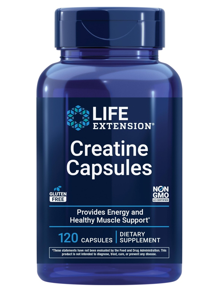Extensie de viaţă Creatine Capsule 