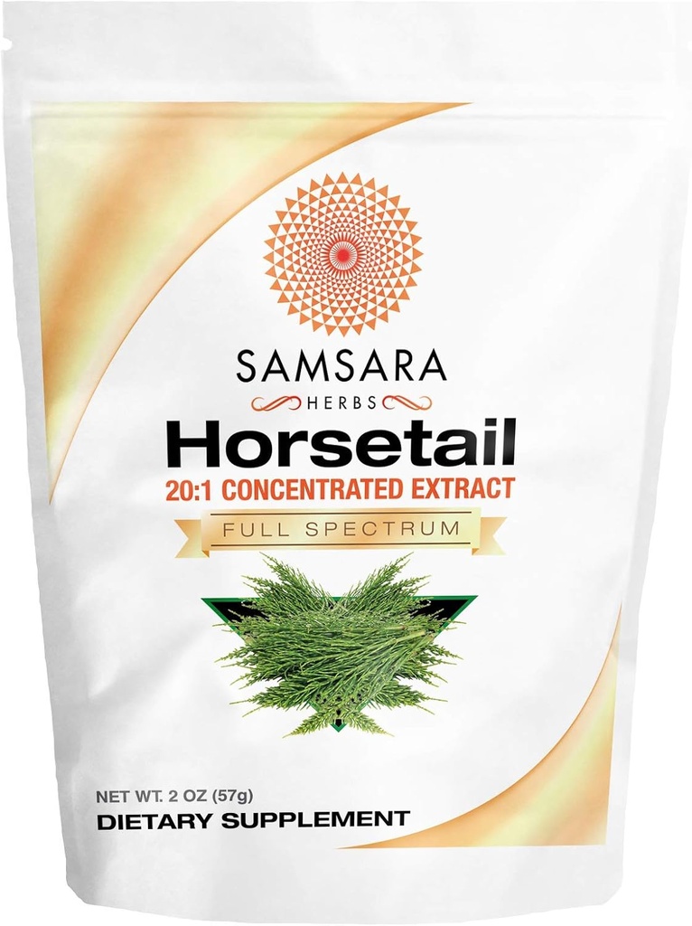 Samsara Herbs Horsetail Powder (2oz/57g) - 20:1 Extract concentrat
