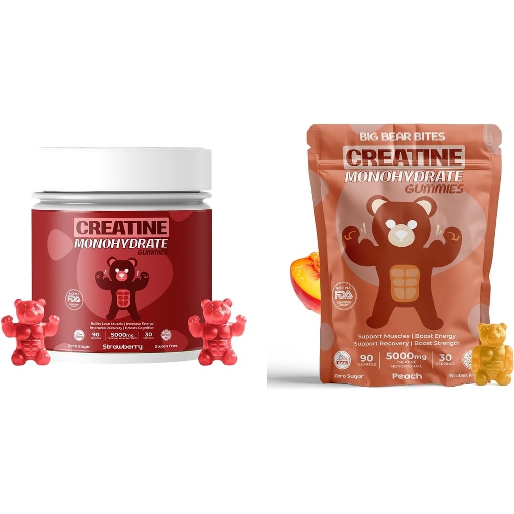 Creatin Monohidrat Gummies Bundle 