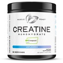 Muscle Feast Creapure Creatine Monohidrat pulbere, Vegan Keto prietenos Gluten-free, Mass Gainer, Muscle Recovery Supliment și Creatina de încredere pentru creșterea musculară, Creatin pulbere, Nearomat, 300g