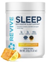 Revive MD Sleep Supplement for Adulți, Honey Lemon - Suplimente de somn cu Magneziu (Glicinat), Inositol, Glicină & L- Theanină - Promovează relaxarea și sănătatea somnului