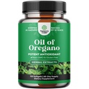 Oregano Wild Oil Softgels - Ulei de Oregano super concentrat cu Carvacrol 70% pentru Digestion & Immune Supplement - Suplimente vegetale pentru Intestine Cleanse, Body Detox & Reparatii - 120 Ct
