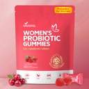 VivoNu Probiotice Viginale pentru Femei, Femei Gumiile Probiotice, Gumiile Echilibru Feminin, Gummy Prebiotic, Probioticele Cranberry pentru Femei Vaginigal Health, Drojdia Ph Balance