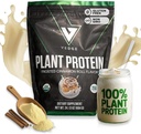 Vedge Vegan Praf de proteine - Pudră de proteine de plante cu mazăre, dovleac și floarea-soarelui - USDA Organic, Amino Acids, Dairy Free, Gluten Free, Soy Free, Keto, Non OMG, Smooth Texture - Scorțișoară - 20 Servings