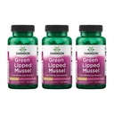 Swanson Green Lipped Mussel (Freeze-Dried) - New Zealand Joint Health & Mobility Supplement - Natural Formula May Support Heart Health & Digestive Function - (60 capsule, 500 mg fiecare) (3 ambalaj)