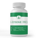 INGREDIENTE ORIGINALE Pure L-Lysine HCL (100 capsule) Mereu pure, fără aditivi sau fillere, verificate de laborator