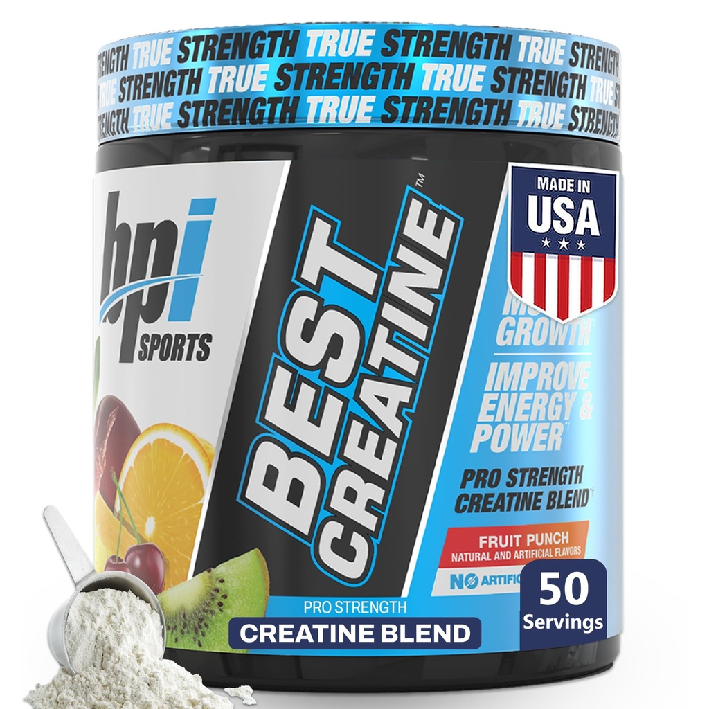 BPI Sports Cea mai bună creaţie - Creatină Monohidrat pulbere pentru bărbaţi şi femei, Himalayan sare - Putere, Pompă, Edurna, musculare de creştere, Muşchi Definiţie - Nu Bloat 