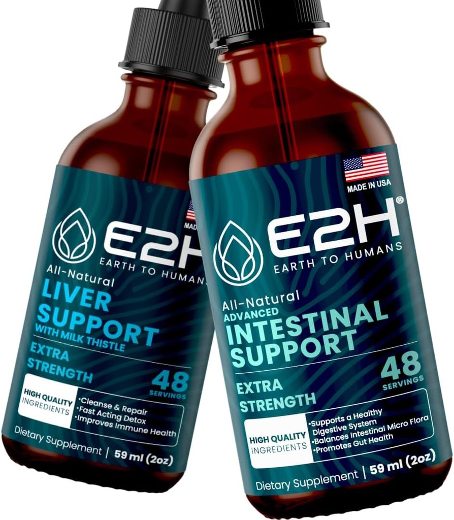 E2H: Supliment de suport hepatic și suport intestinal avansat 