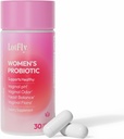 Probiotice vaginale pentru femei 100 miliarde CFU cu extract de cranberry pentru echilibrul pH-ului și suport UTI, Plus prebiotice și Lactobacillus, acțiune triplă pentru sănătatea vaginală, urinară și gută, 30 capsule