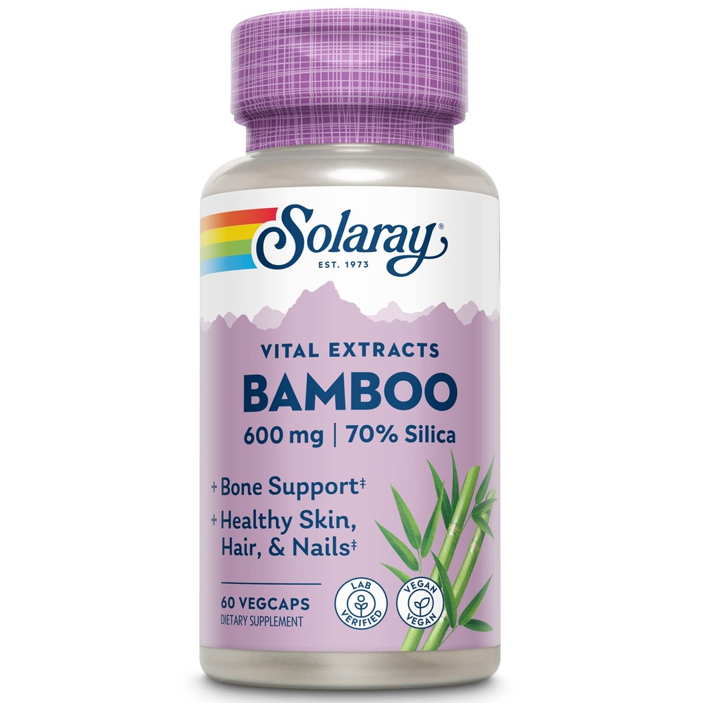 SOLARAY Bambus extract de Stem 600mg 