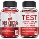 Atlantis Nutrition Tart Cherry 60 Gumries + Testosteron Booster 60 Gummies